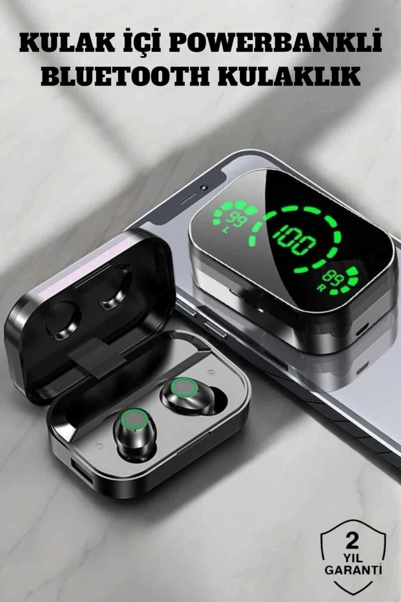 Bluetooth Kulaklık Mikrofonlu Dokunmatik Kontrol Anc Özelliği