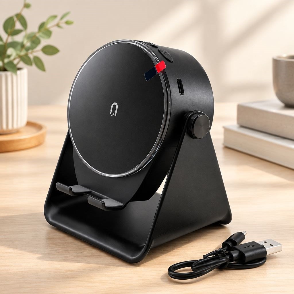 Bluetooth Soundpad Hoparlör 5W 2000mAh (Telefon Standı, USB-C)