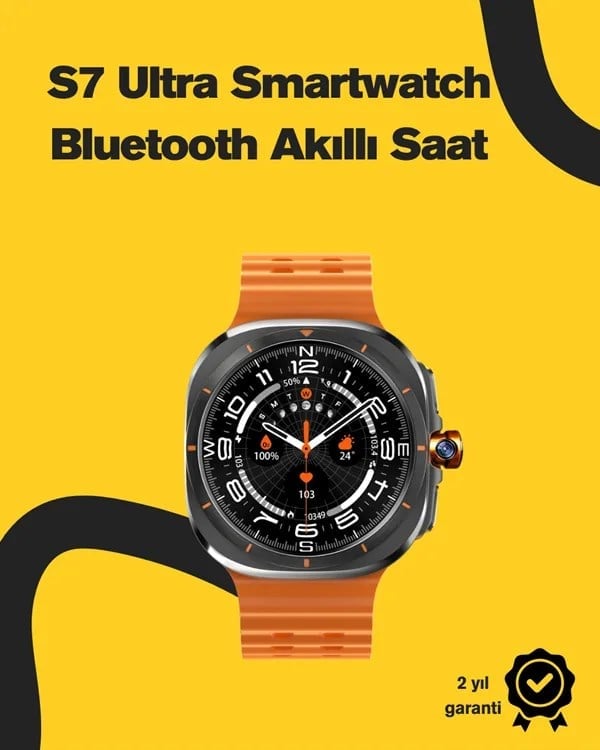 Bluetooth ve Sesli Görüşme Özellikli Akıllı Saat | 2