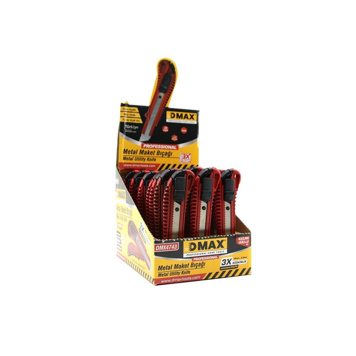 Büyük Metal Falçata Maket Bıçağı 18mm (1 Adet)