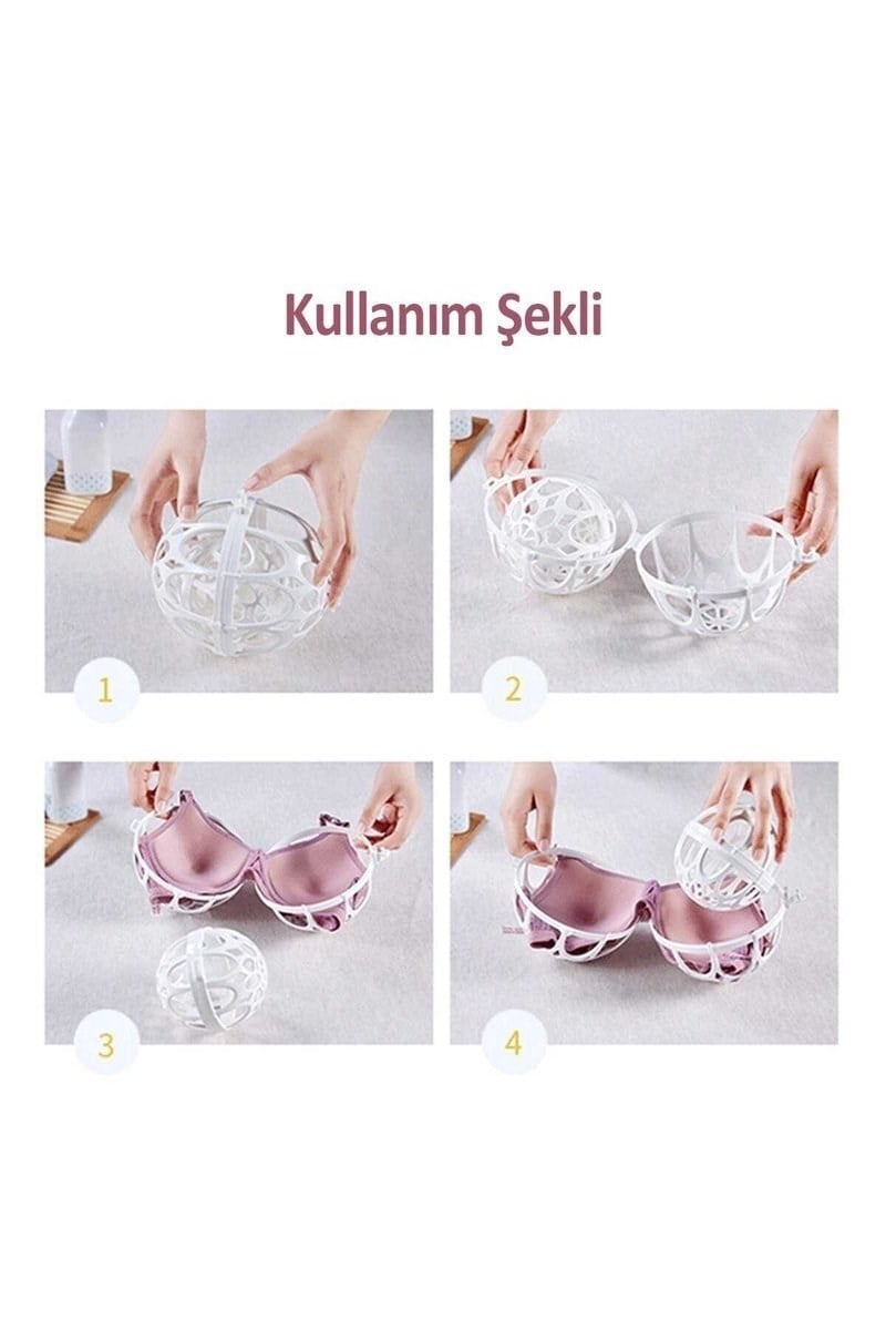 Çamaşır Makinesi Sütyen Yıkama Topu TİM315