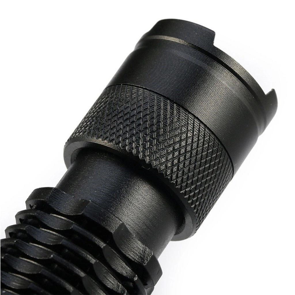 Cree Q5 Led Zoomlu  Pilli Mini Feneri 14500 Pil İle Çalışma Özelliği