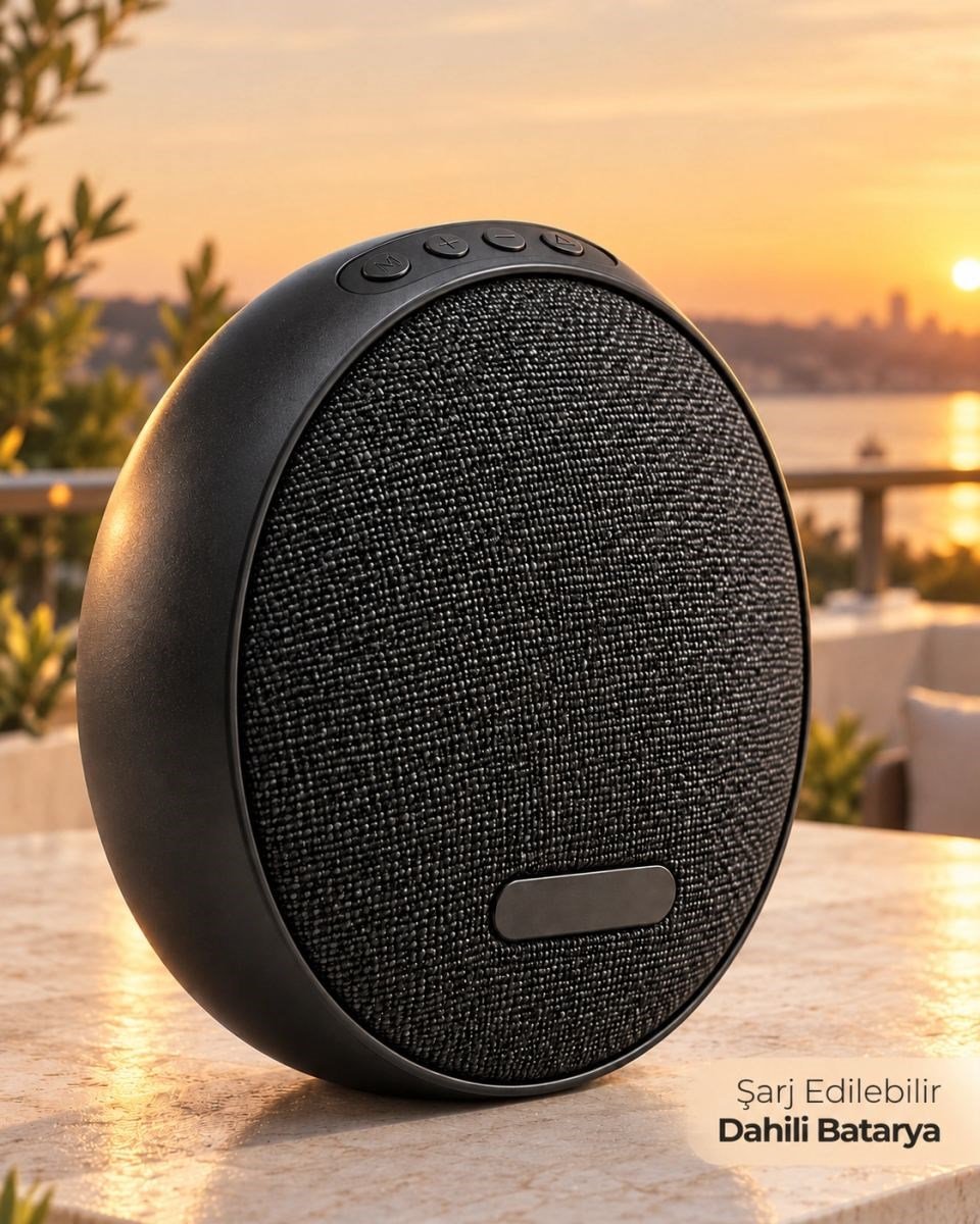 Dahili Bataryalı Kablosuz Hoparlör Bluetooth Bağlantısı Ve Tws Stereo Desteği