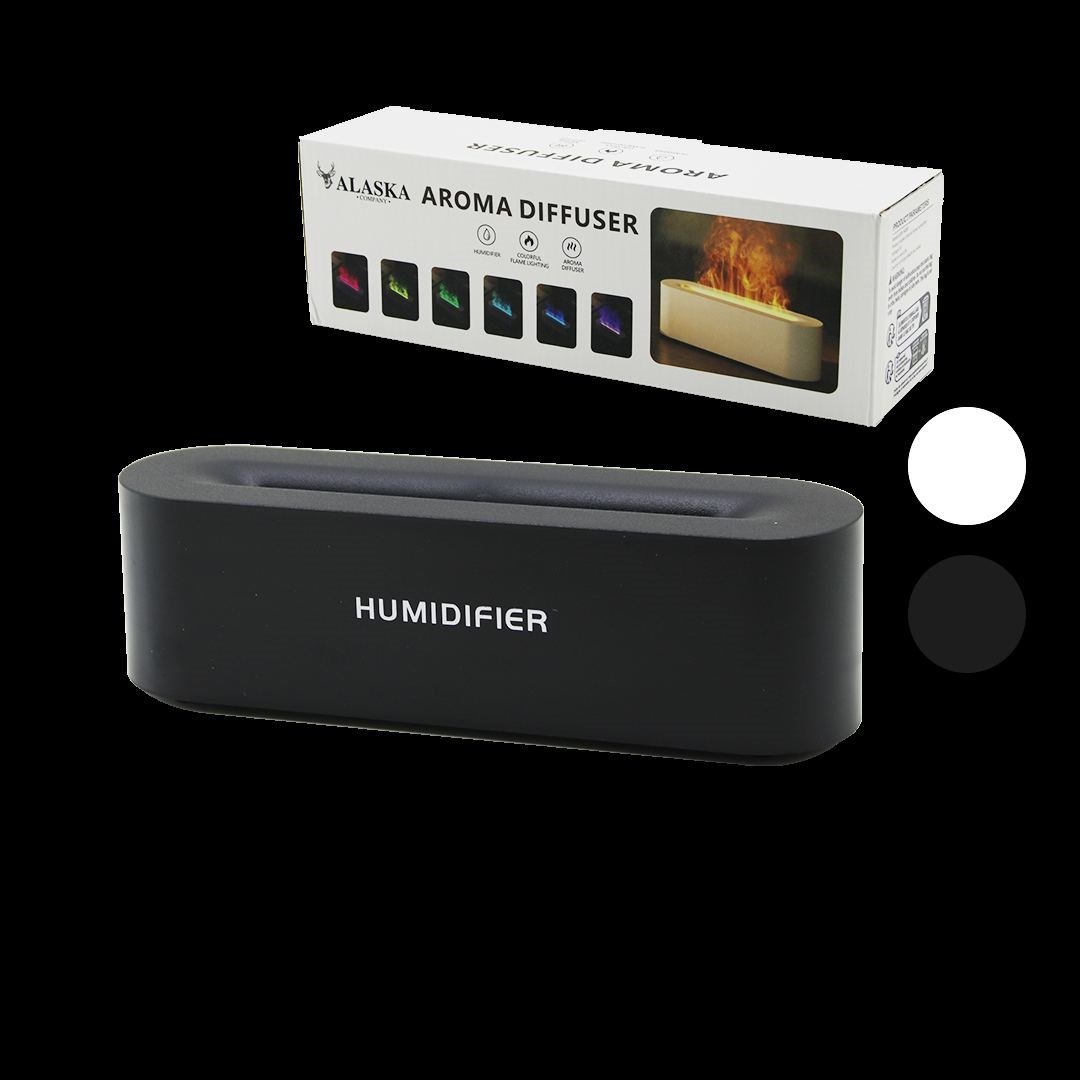 Dikdörtgen USB Hava Nemlendirici 150ml Renkli LED