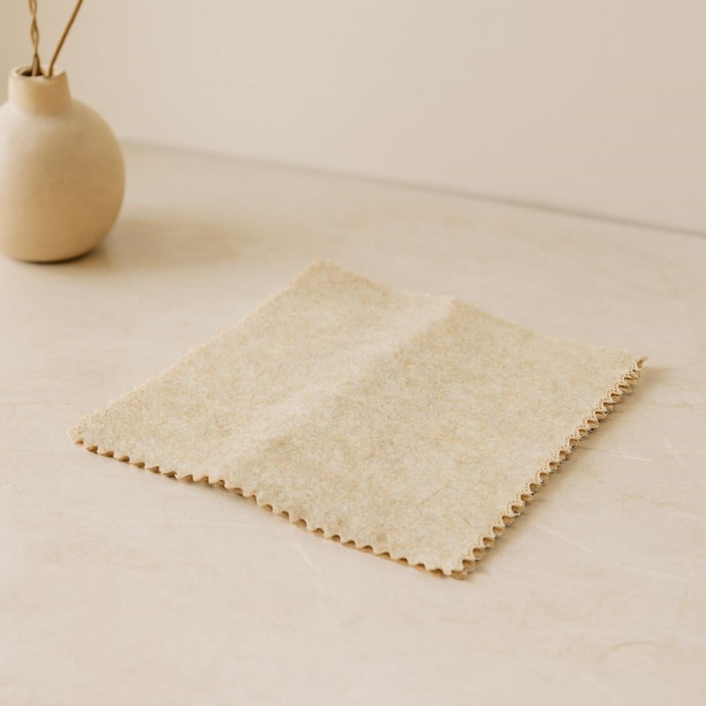 Doğal Kabak Lifi Temizlik Bezi 3'lü 25x25 cm