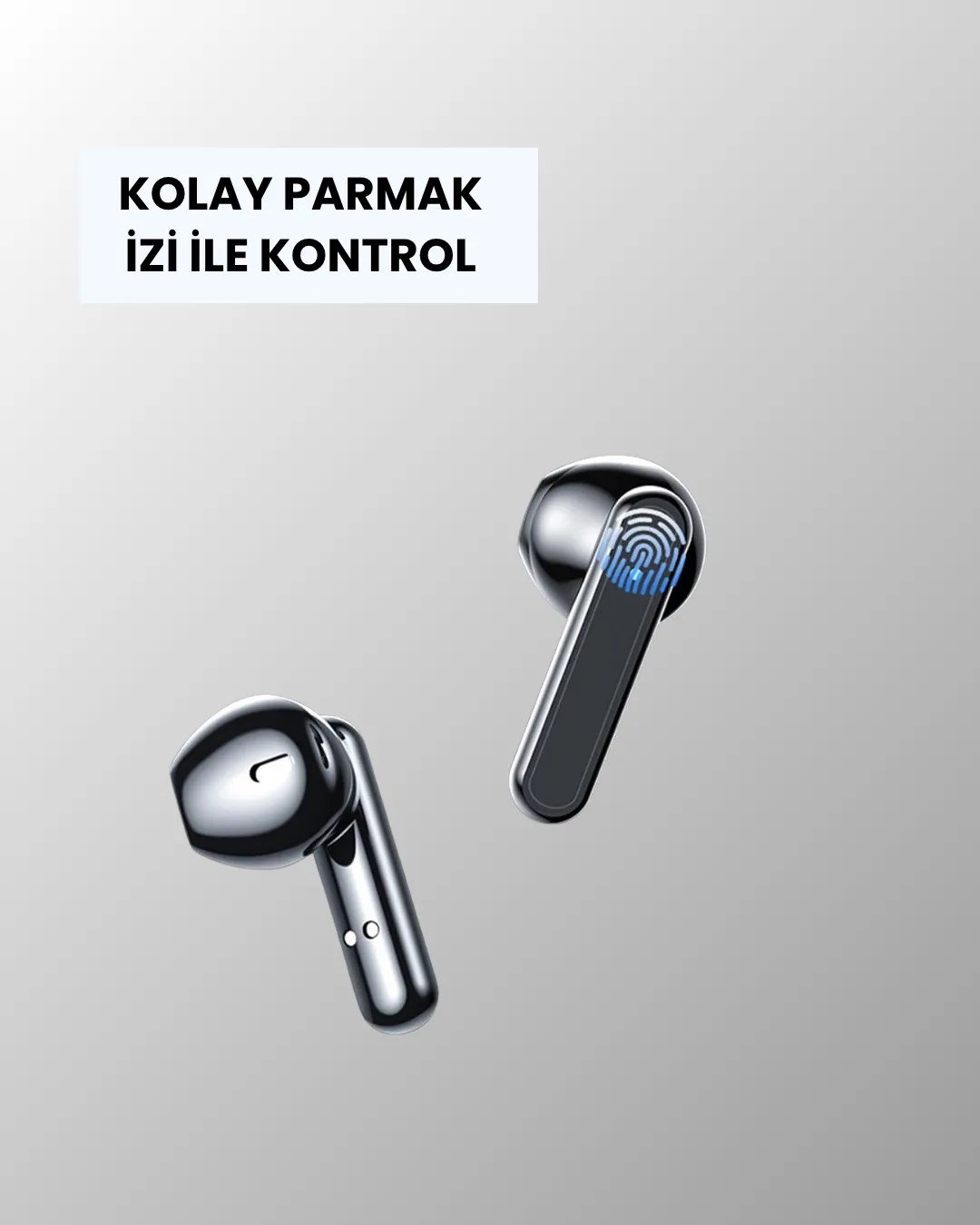 Ergonomik Tasarımlı Dokunmatik Bluetooth Kulaklık – HD Ses Performansı