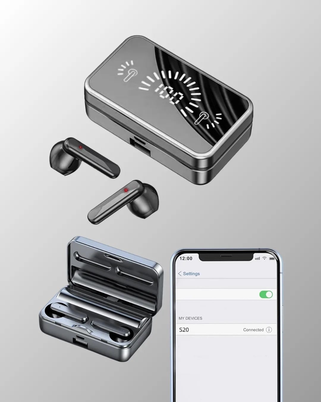 Ergonomik Tasarımlı Dokunmatik Bluetooth Kulaklık – HD Ses Performansı