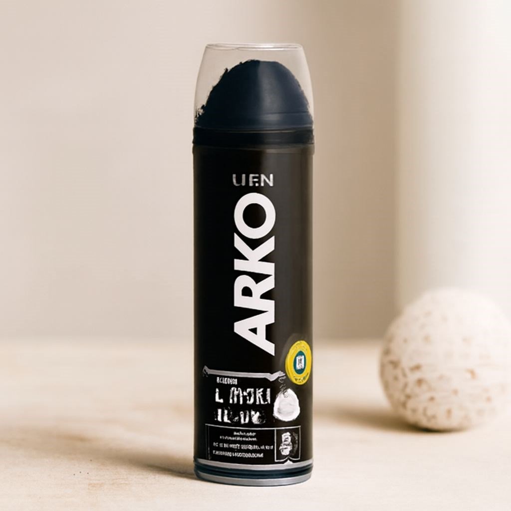 Erkek Tıraş Köpüğü 200 ml (Siyah)