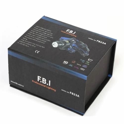 F.b.ı F-823a Su Geçirmez Şarjlı Kafa Lambası