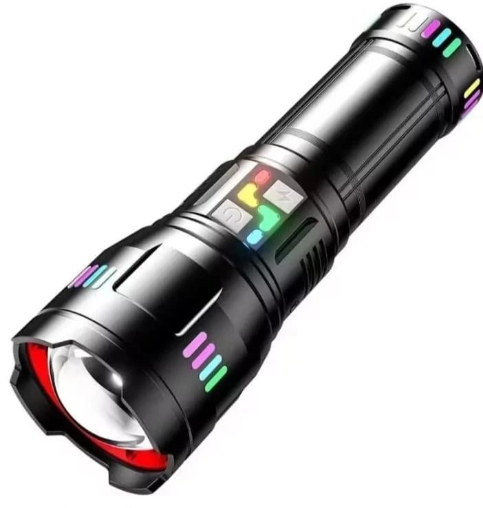 F.b.ı Pro F-3002 Alüminyum Tg Led Gece Şeritli Type-c Şarjlı El Feneri