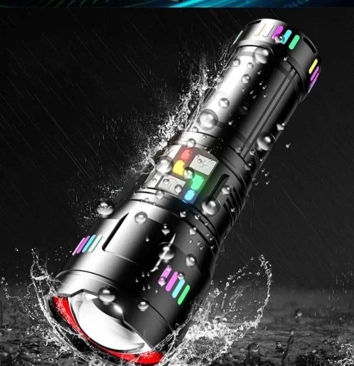 F.b.ı Pro F-3002 Alüminyum Tg Led Gece Şeritli Type-c Şarjlı El Feneri