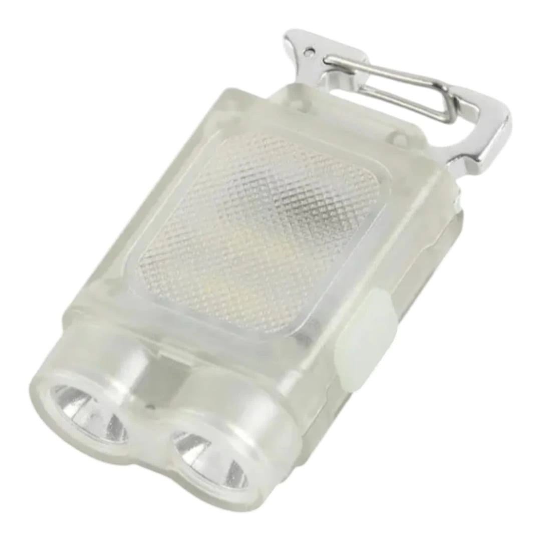 F.b.ı V15 Edc El Feneri 1200lm Anahtarlık Işık Tip-c Şarj Edilebilir Taşınabilir Mini Torch Mıknatıs Klips Ile Kamp Cep Fener