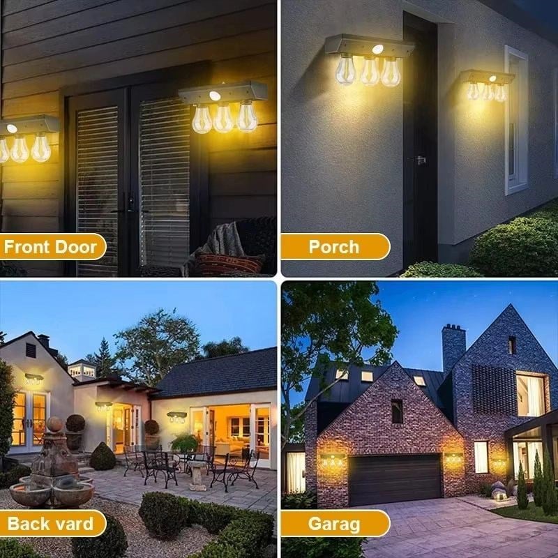 Fithome Yt-819 3 Watt Suya Dayanıklı Hareket Sensörlü Solar Led Lamba