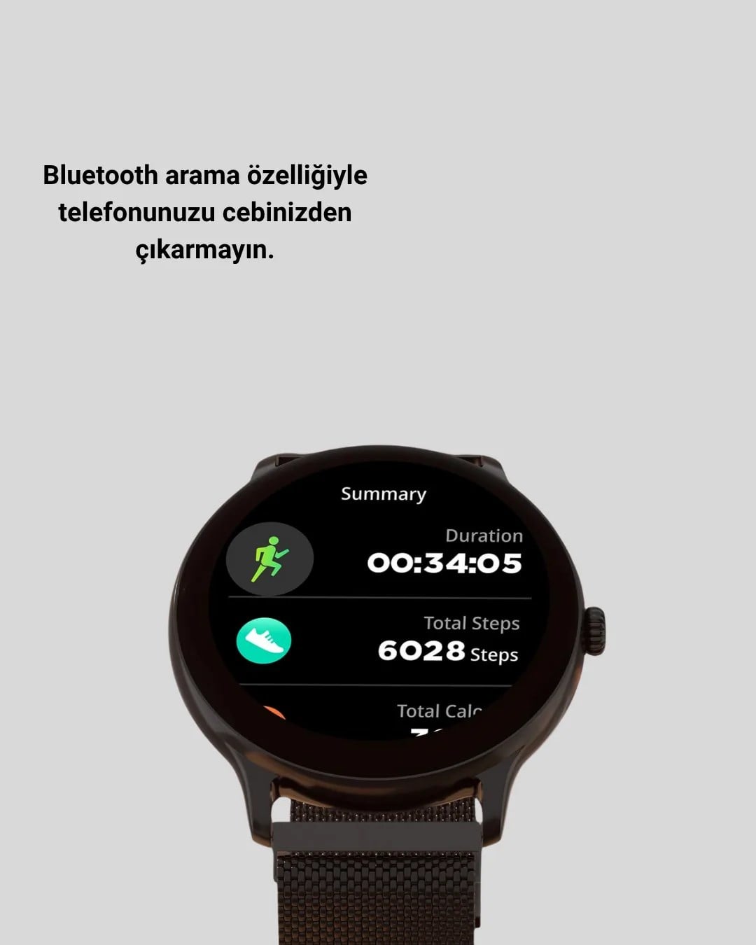 G20 Mini Akıllı Saat – iPhone & Android Uyumlu, Adım Sayar ve Uyku Takipli