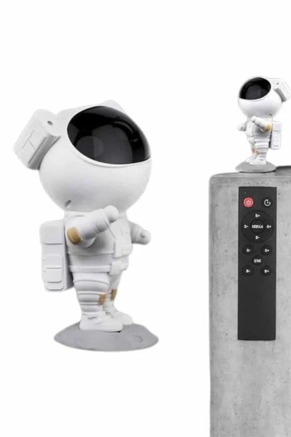 Gece Lambası Astronot Bluetooth Hoparlörlü Galaksi Işık Projektörü