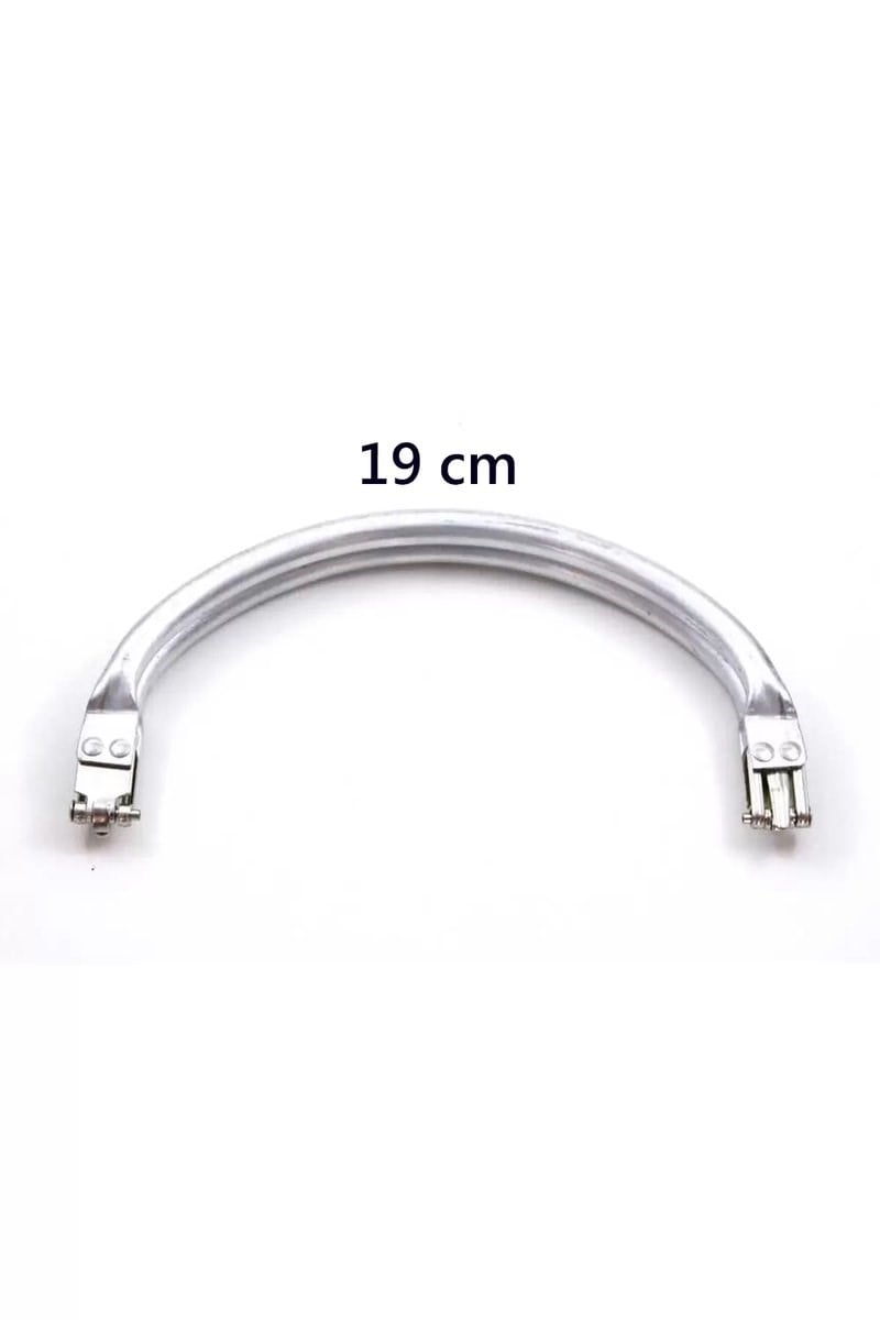 Gizli Metal Oval Çanta Bursu – 19 cm - Metal Çanta Aparatı Çanta Aksesuarı