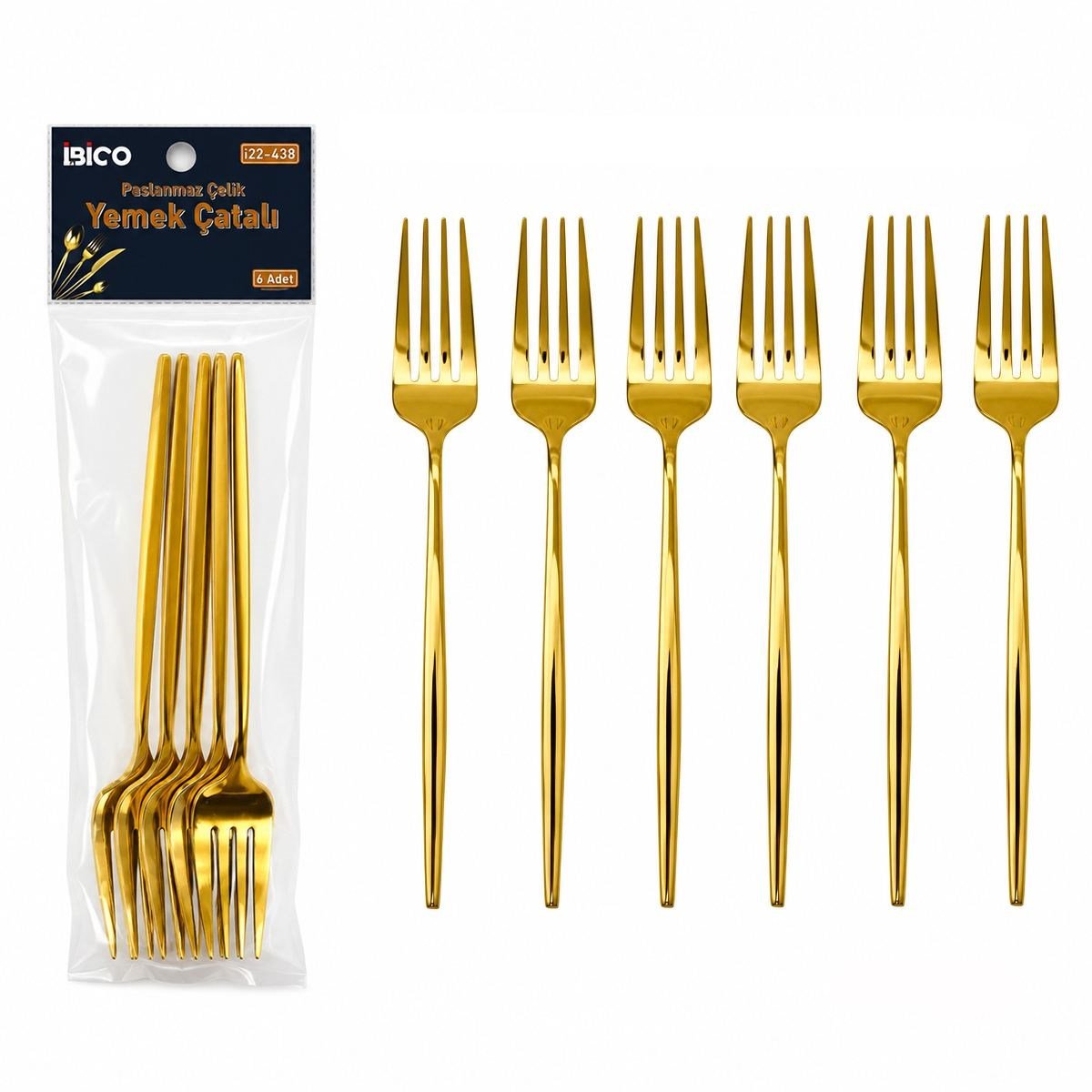 Gold Yemek Çatalı