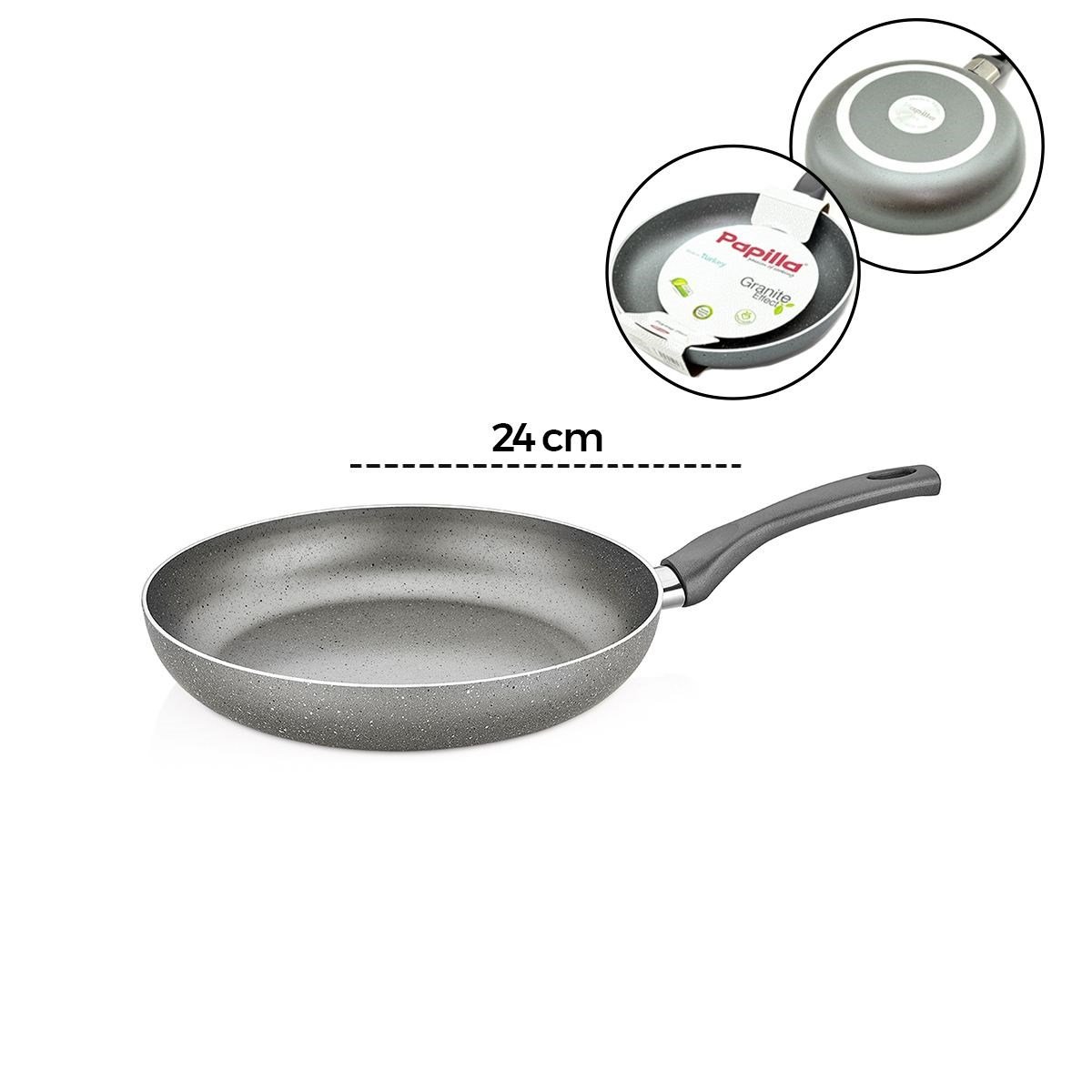 Granit Tava 24 cm Tek Saplı