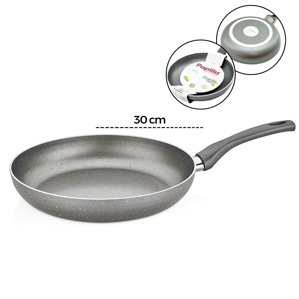 Granit Tava 30 cm Tek Saplı