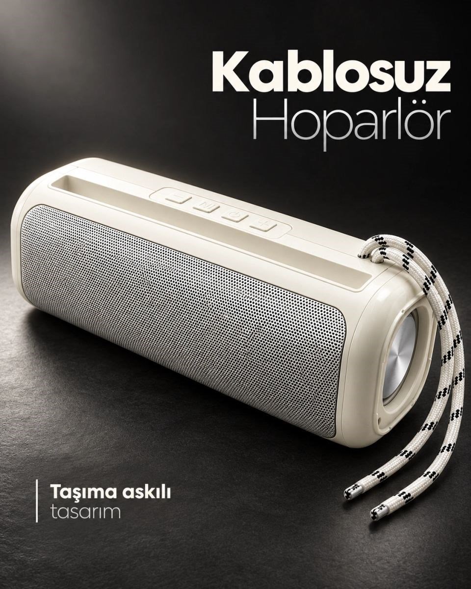 Güçlü Bas Sesli Kablosuz Bluetooth Hoparlör Rgb Aydınlatmalı Stereo Müzik Sistemi