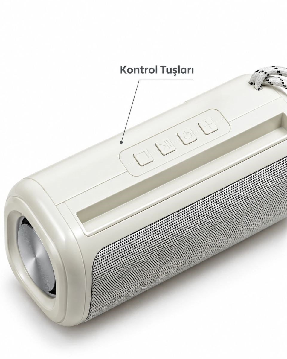 Güçlü Ses Çıkışlı Bluetooth Kablosuz Hoparlör Usb Girişli Ve Tf Kart Destekli