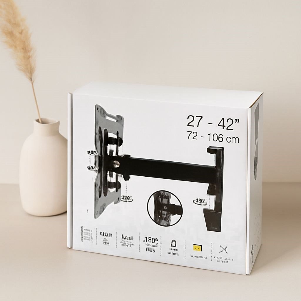 Hareketli TV Duvar Askısı 27-42 inç 20kg 180°