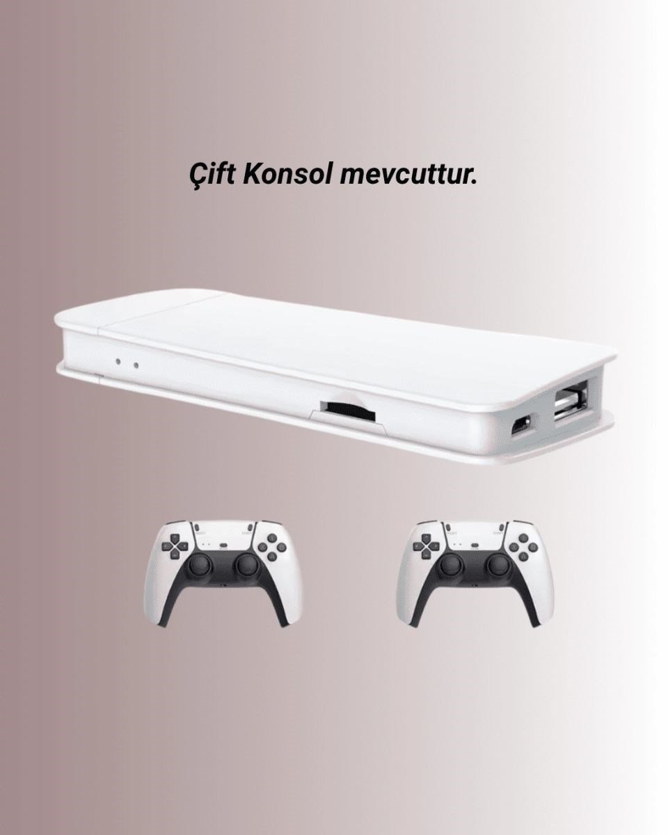 Hdmı Çıkışlı Çift Kablosuz Kollu Retro Game Stick – M15