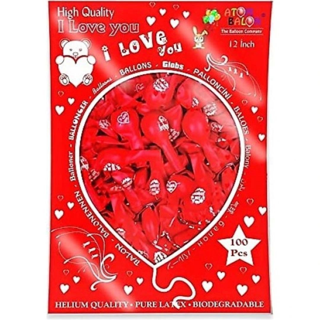 I Love You Seni Seviyorum Balon