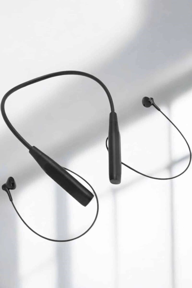 Kablolu Boyun Askılı Dijital Göstergeli Bluetooth Kulaklığı 60 Saat