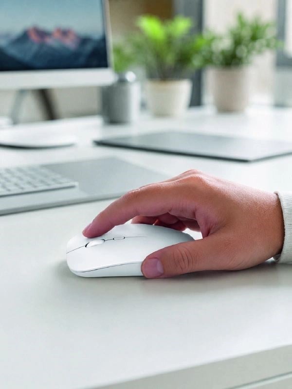 Kablosuz Bluetooth  Mouse Sessiz Tıklama Ergonomik Wireless Fare