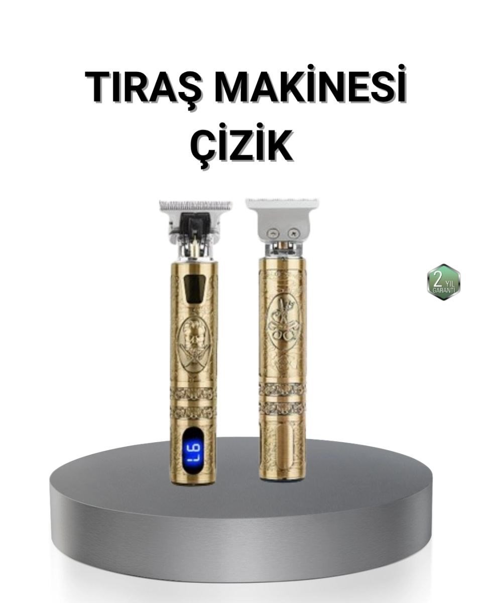 Kablosuz Şarjlı Profesyonel Tıraş Makinesi – 1800 Mah Lityum Pil