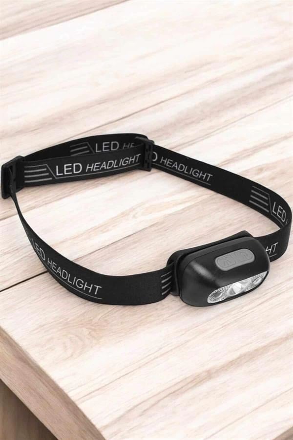 Kafa Lambası Kamp Lambası Led Işık Şarjlı Ayarlanabilir