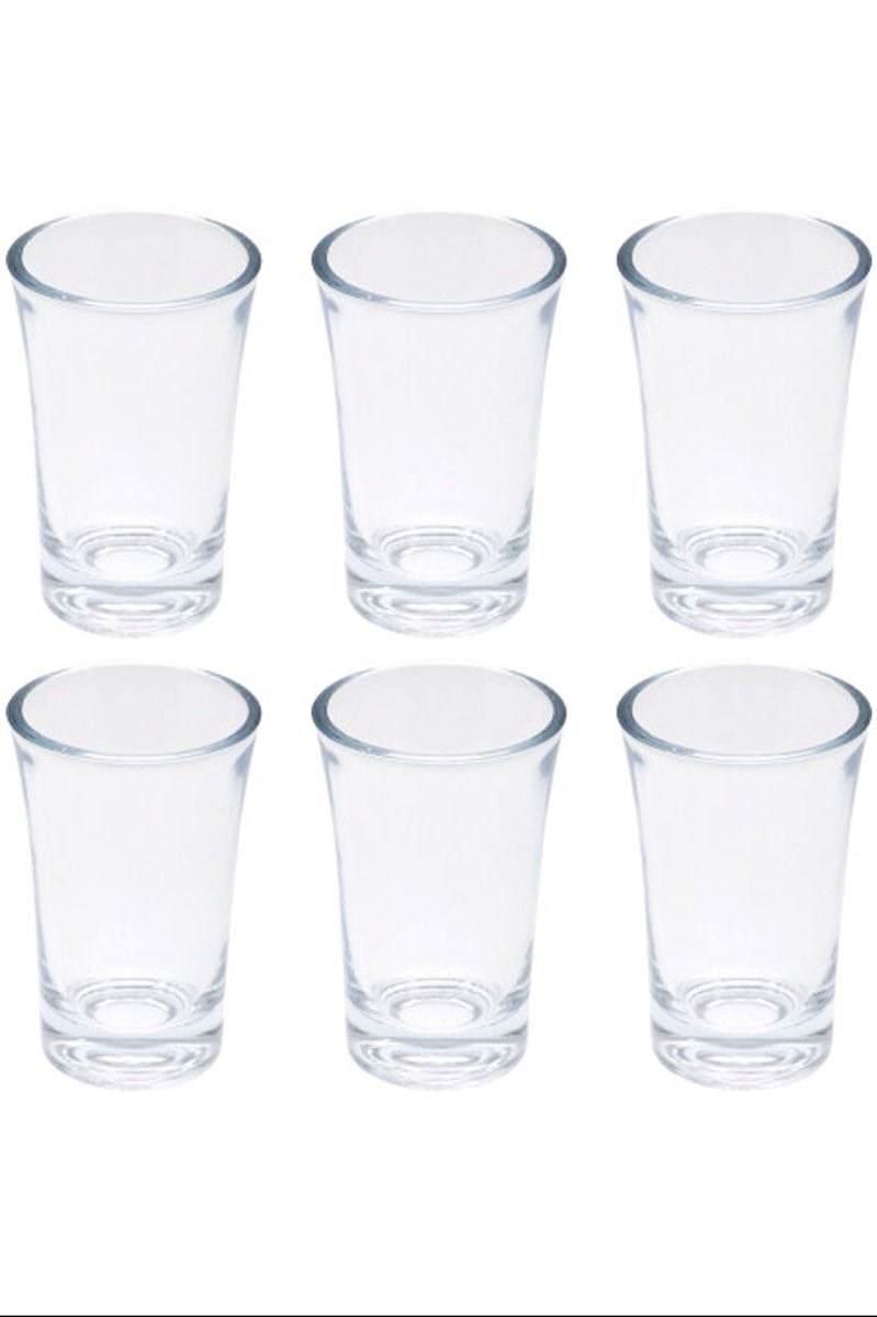 Kahve Yanı 6'lı Su Bardağı Tosca Shot Royaleks-TG-2022