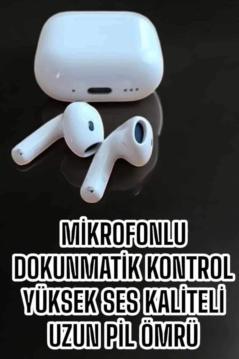 Kaliteli Ucuz İos Ve Android Uyumlu Tws Bluetooth Kulaklık Anc Özelliği