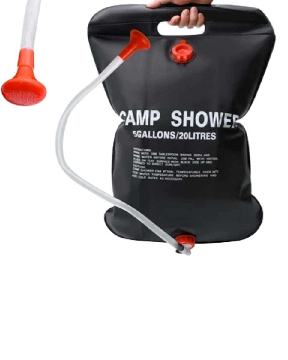 Kamp Ve Plaj İçin Solar Duş 20 Litre Su Kapasiteli Portatif Duş Çantası