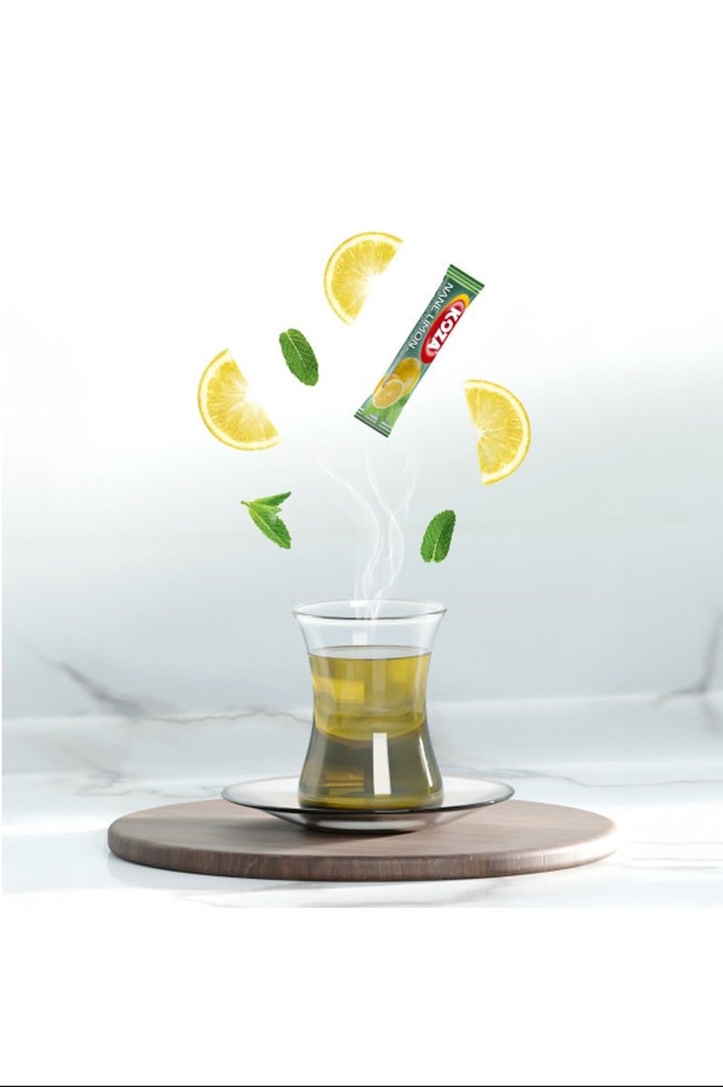 Koza Tek İçimlik Nane Limon Aromalı Toz İçecek 50'li mudanis
