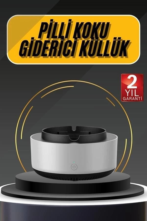 Kül Tablası Hava Temizleyici Araç Akıllı Küllük Duman Temizleyici