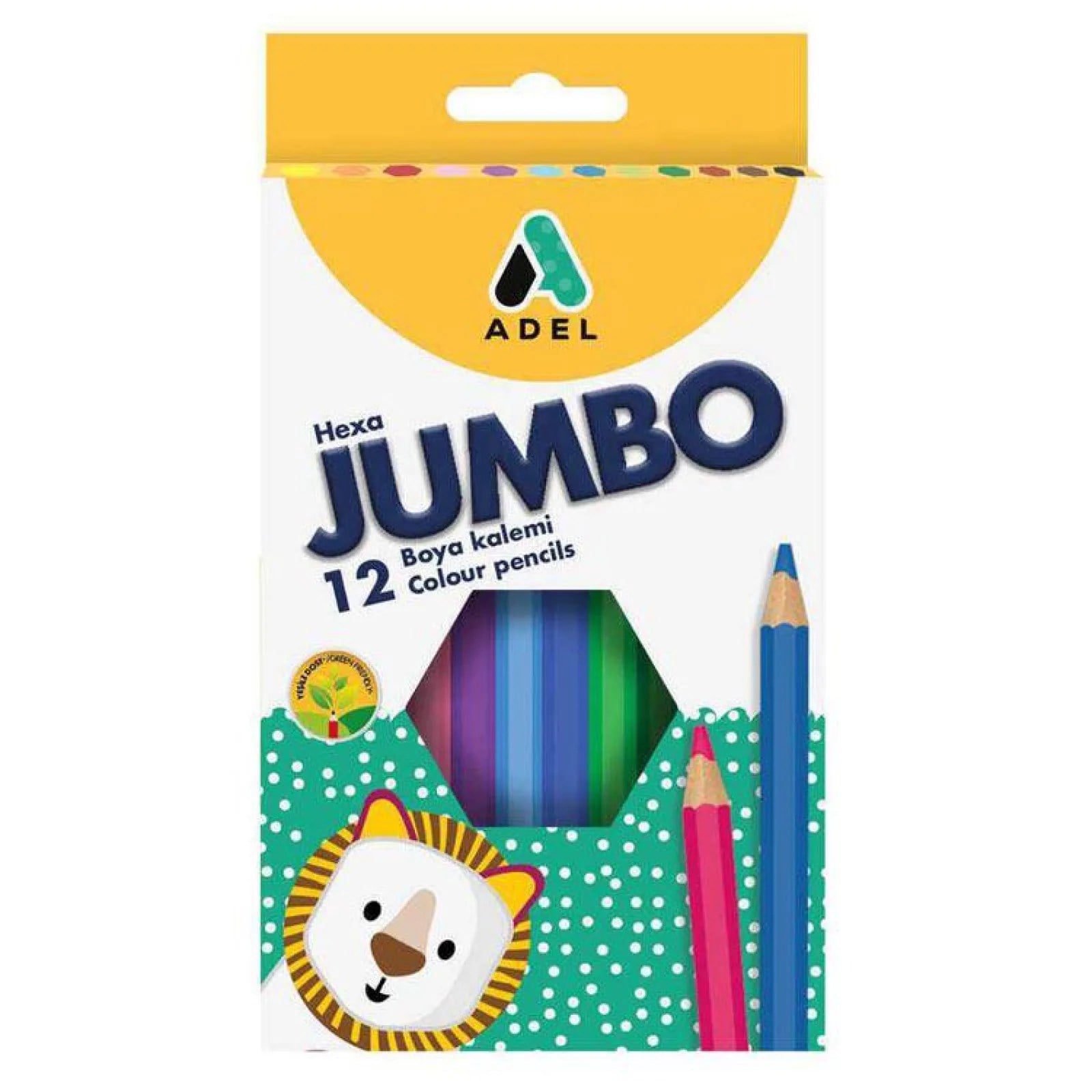 Kuru Boya Jumbo 12 li
