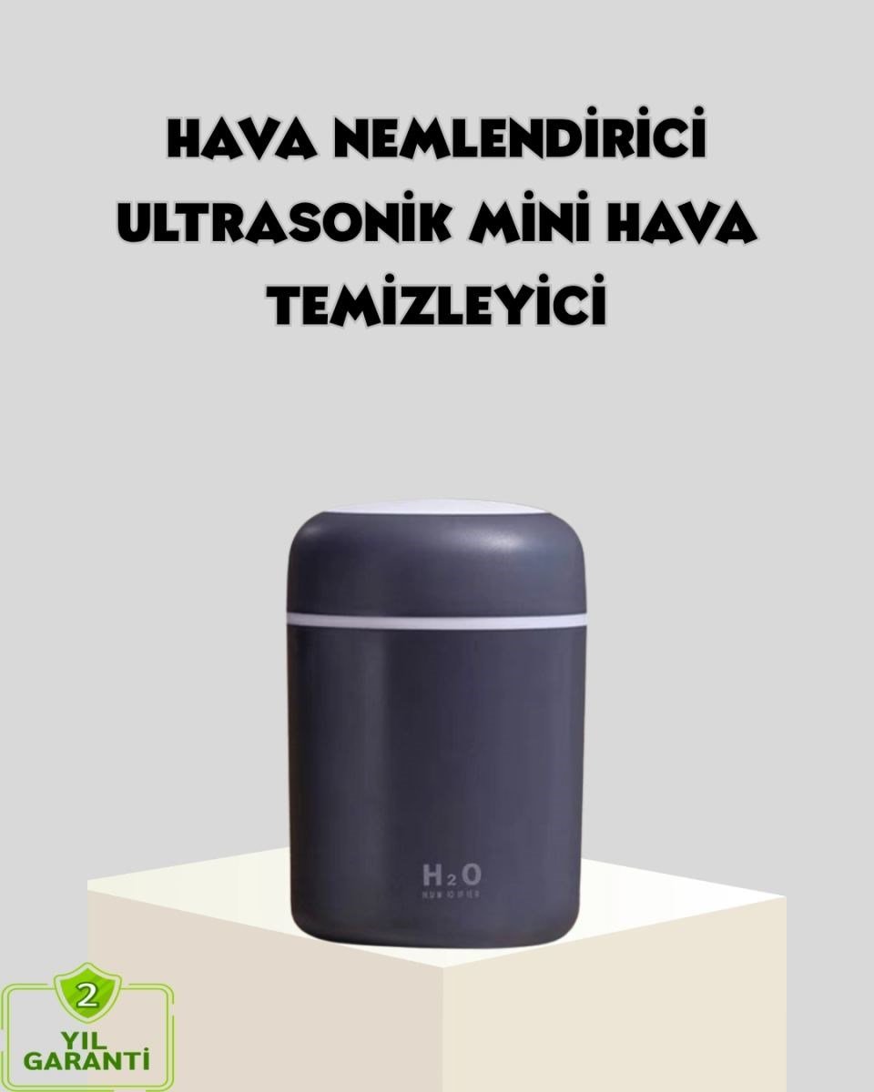 Led Işıklı Usb Nemlendirici – Sürekli Ve Aralıklı Püskürtme Modu