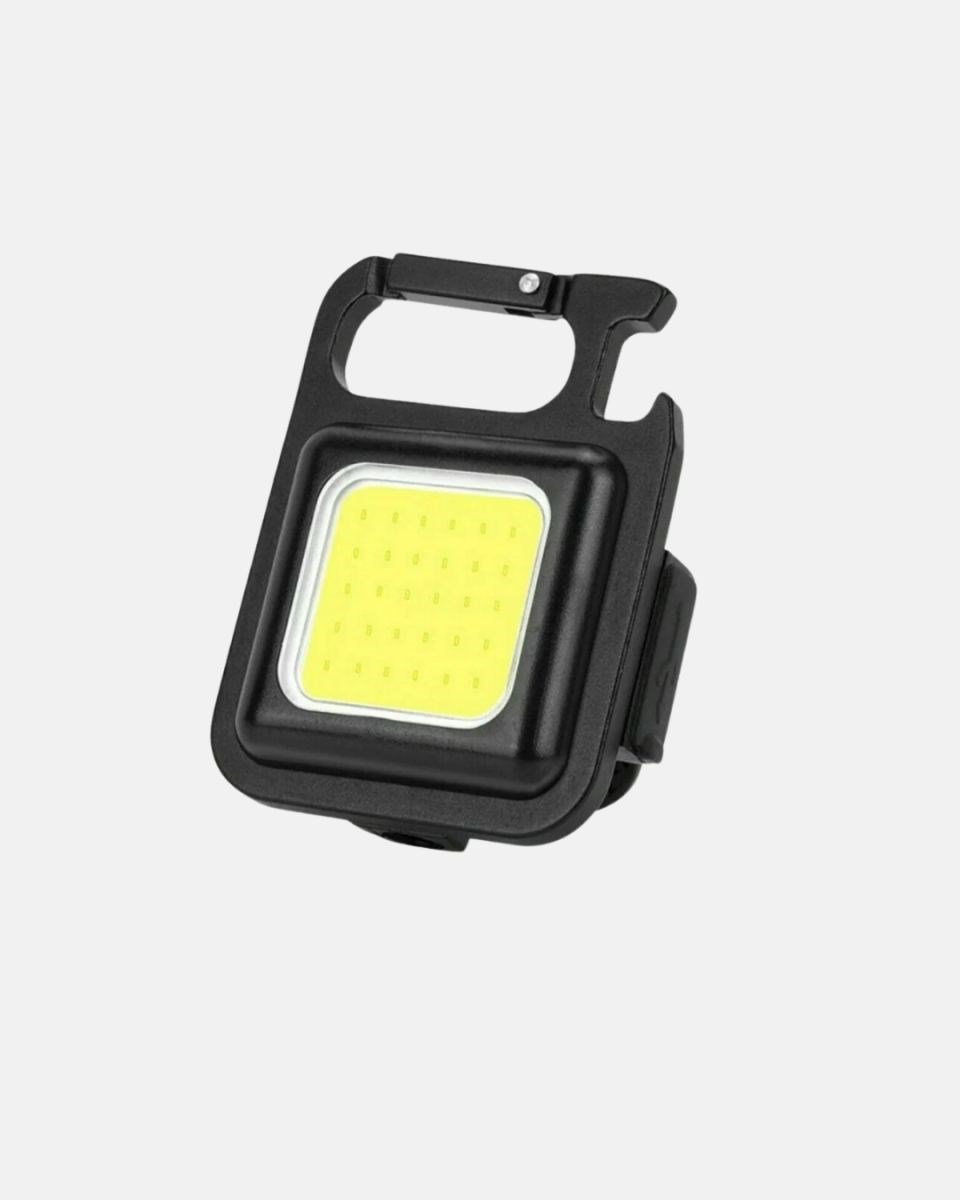 Led Mini Anahtarlık Fener – 1000 Lümen Güçlü Işık Ve Usb Type-c Şarjlı