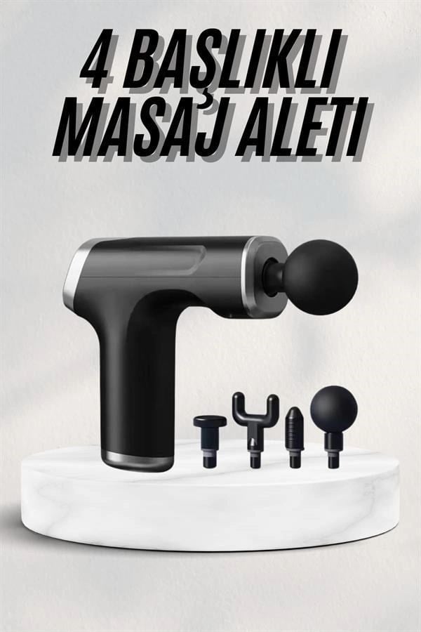 Masaj Tabancası 24v Type-c Hızlı Şarj Girişli Masaj Aleti Uzun Ömürlü