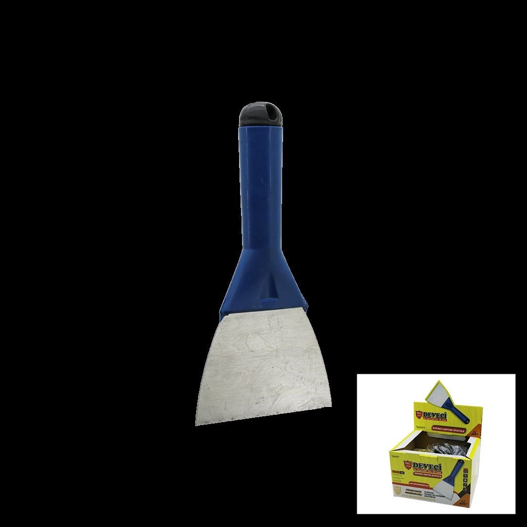 Metal Kazıma Spatulası 120 mm Plastik Saplı
