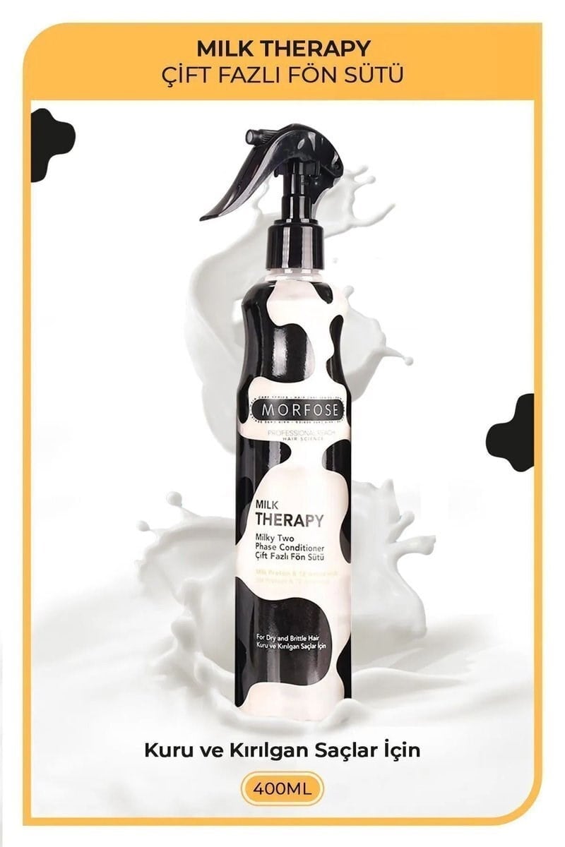Milk Therapy Çift Fazlı Kondisyoner Fön Suyu 400 ML - mrfs