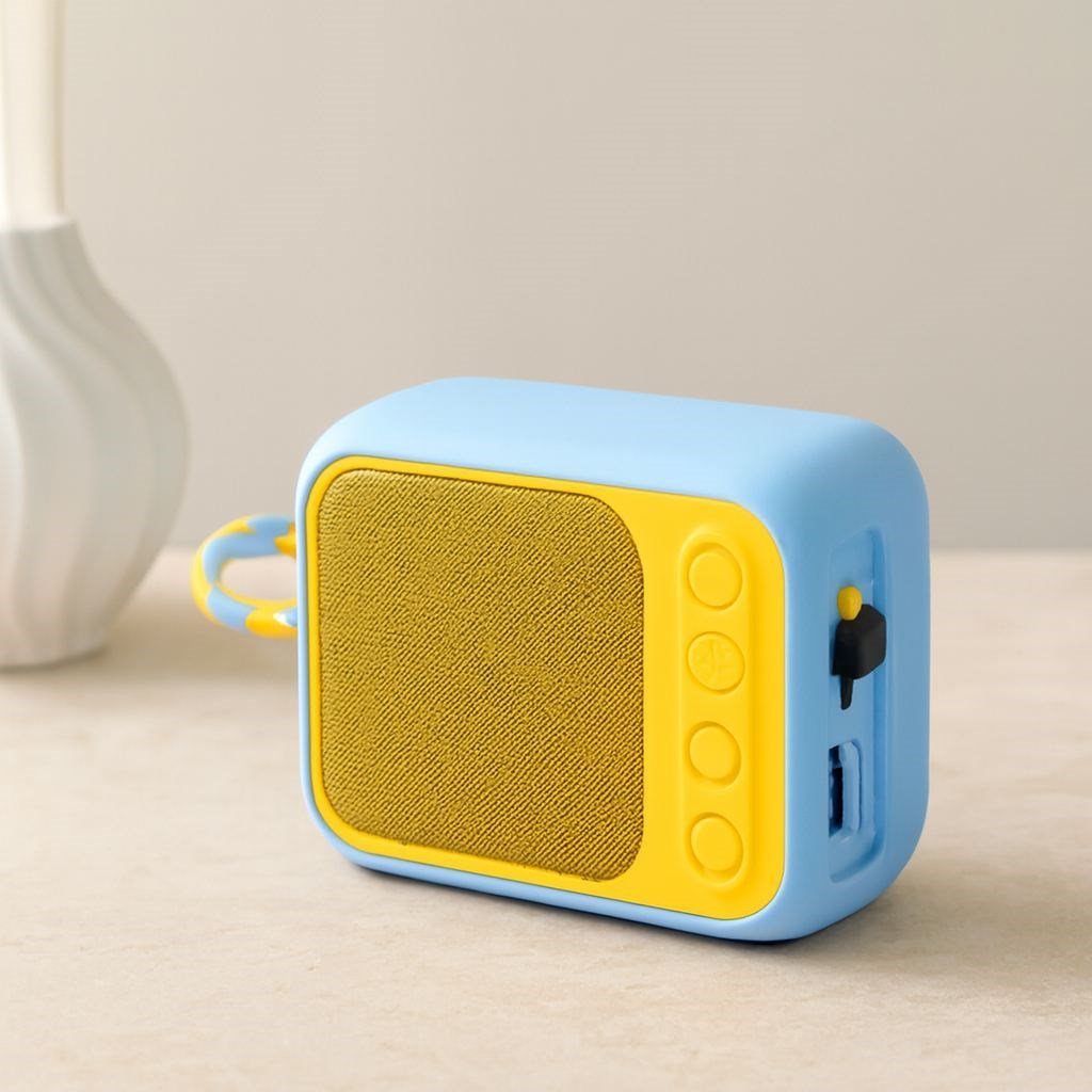 Mini Bluetooth Hoparlör (Type-C, 5W, Mikrofon & Kart Girişi)