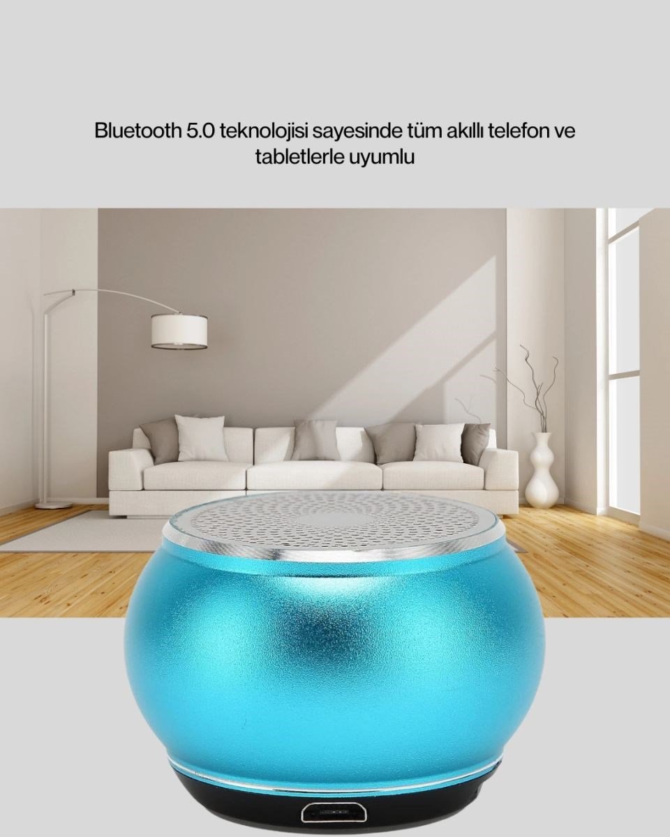 Mini Bluetooth Speaker | Uzun Pil Ömrü, Şık Ve Hafif Tasarım Yeni Nesil