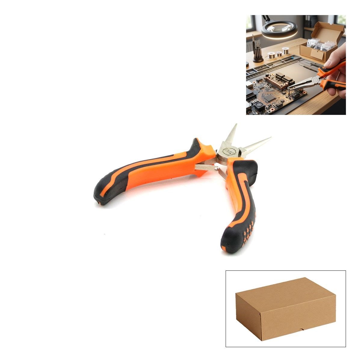 Mini Segman Pense 125 mm Yaylı