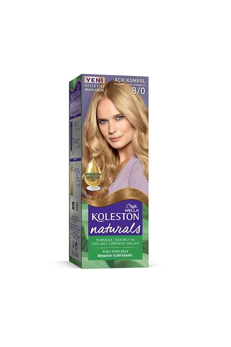 Naturals Saç Boyası Açık Kumral 8/0