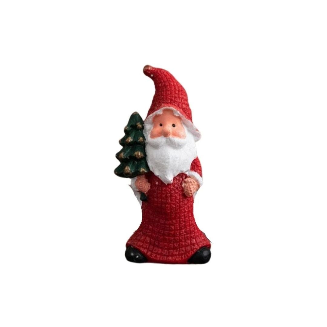 Noel Baba Çam Ağaçlı Mum