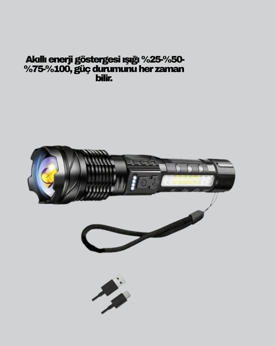 Outdoor Ve Acil Durum İçin Güçlü Led El Feneri