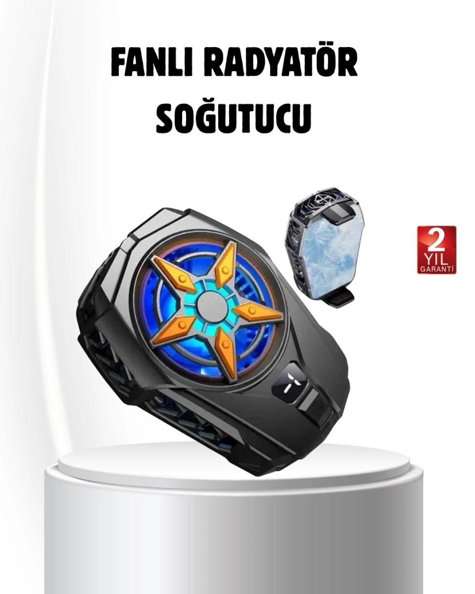 Oyun Telefonu Soğutucu Fan – Sessiz Ve Kompakt Mobil Soğutma Cihazı